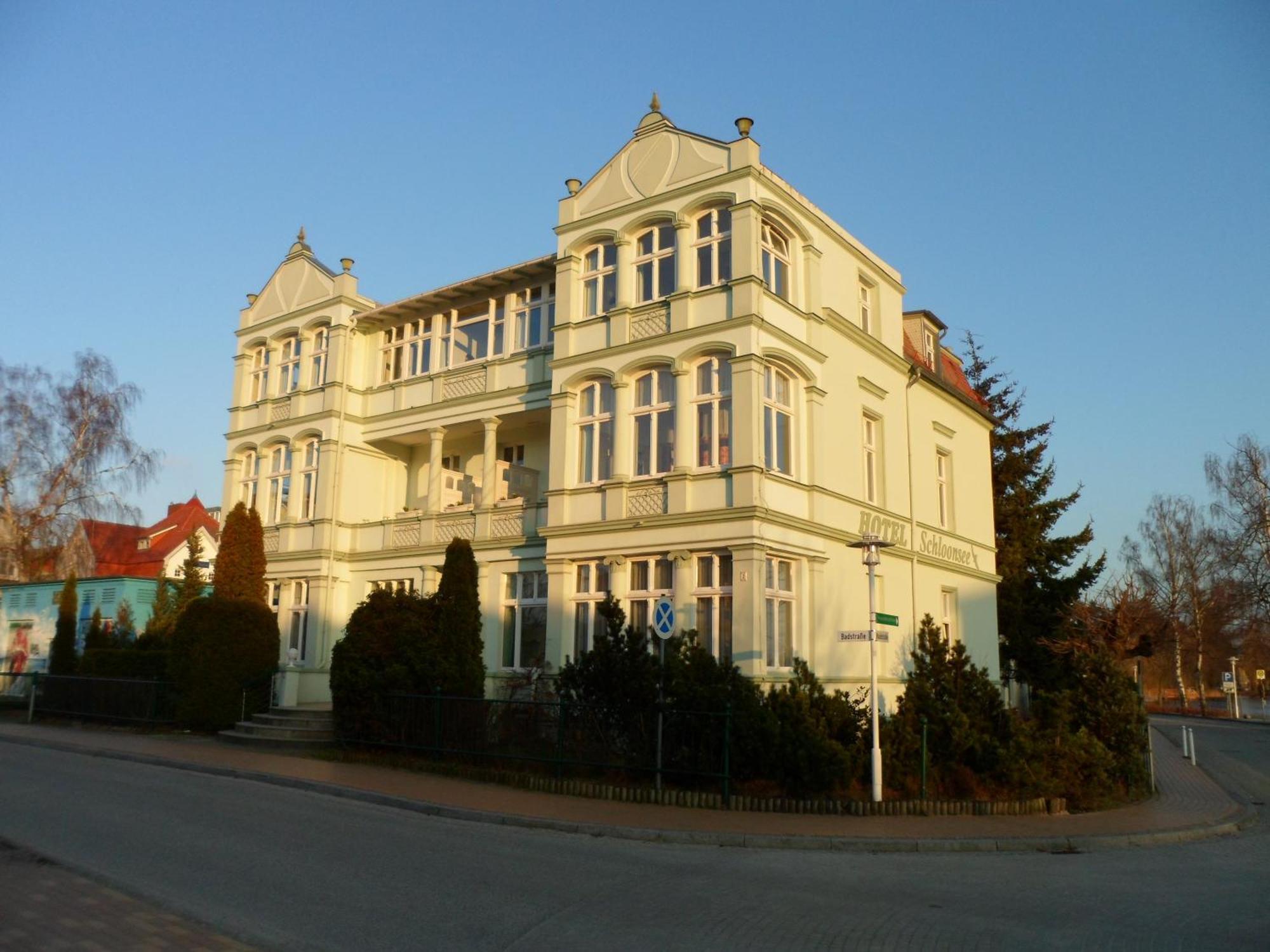 Hotel Schloonsee Garni Seebad Bansin Dış mekan fotoğraf