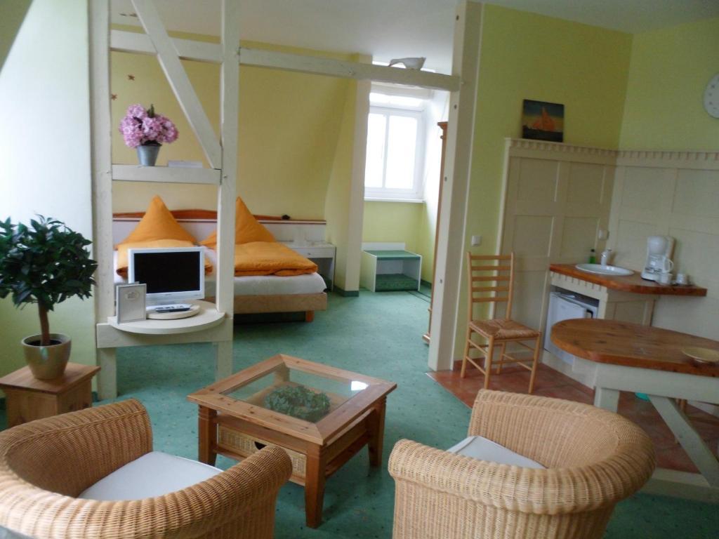 Hotel Schloonsee Garni Seebad Bansin Oda fotoğraf